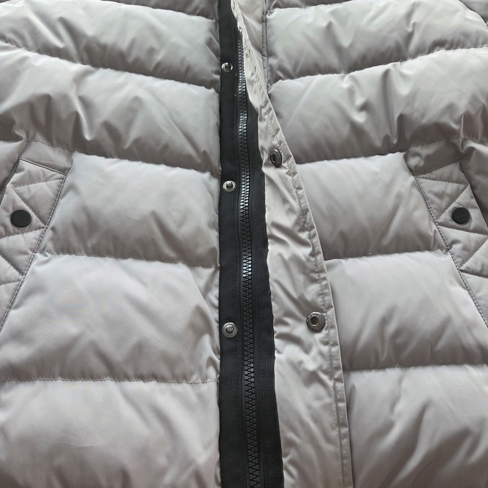 Guess Men's Gray Puffer Ski Snowboard Jacket NWOT Hooded XL Warm Cozy - Picture 4 of 12